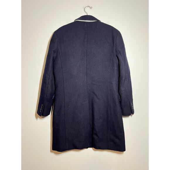 J Crew Men's LN Navy Blue Everyday Topcoat with eco-friendly Primaloft Size 38S - Picture 7 of 11